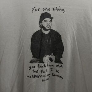 BOYZ N THE HOOD Men's ICE CUBE Boys in The Hood White T-Shirt Men’s XL